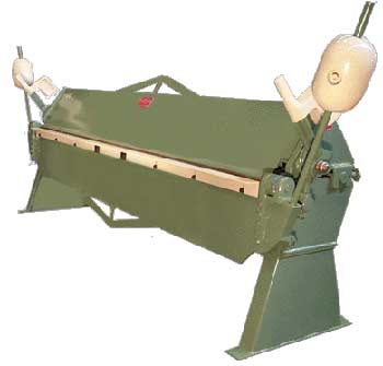 Standard sheet metal bending hand brake machine