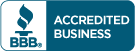 We are accedited by the Better Business Bureau! Click to verify