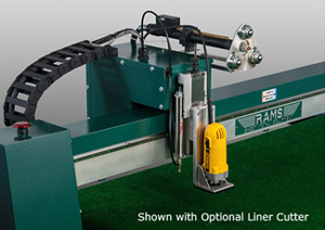 ROTO cutter and Liner shown in photo