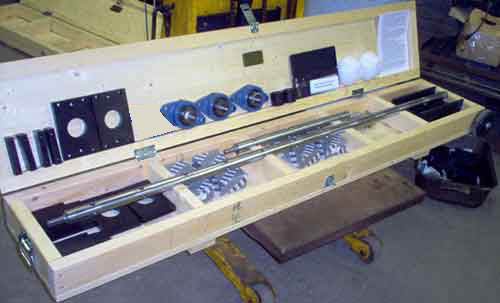 Picture of Q150E line boring machine with the magnetic drill press