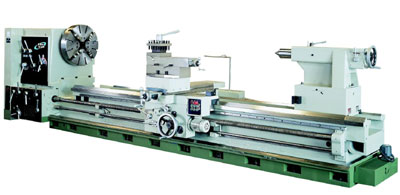 Large Bore Lathe Machine is great for oil drilling shaft work