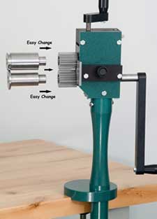 RAMS hand operated Crimper-Beader machine